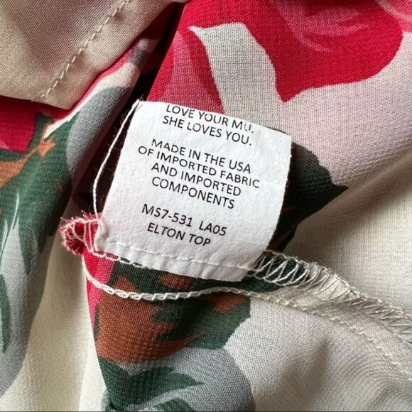 Show Me Your Mumu Elton Top In Lady Rose - Picture 5 of 5